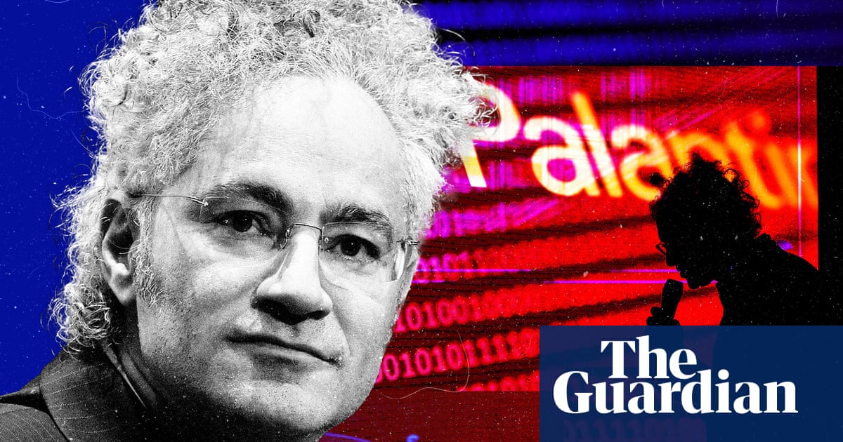 ‘Fear really drives him’: is Alex Karp of Palantir the world’s scariest CEO?