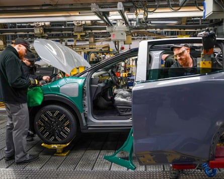The Nissan manufacturing plant in Sunderland