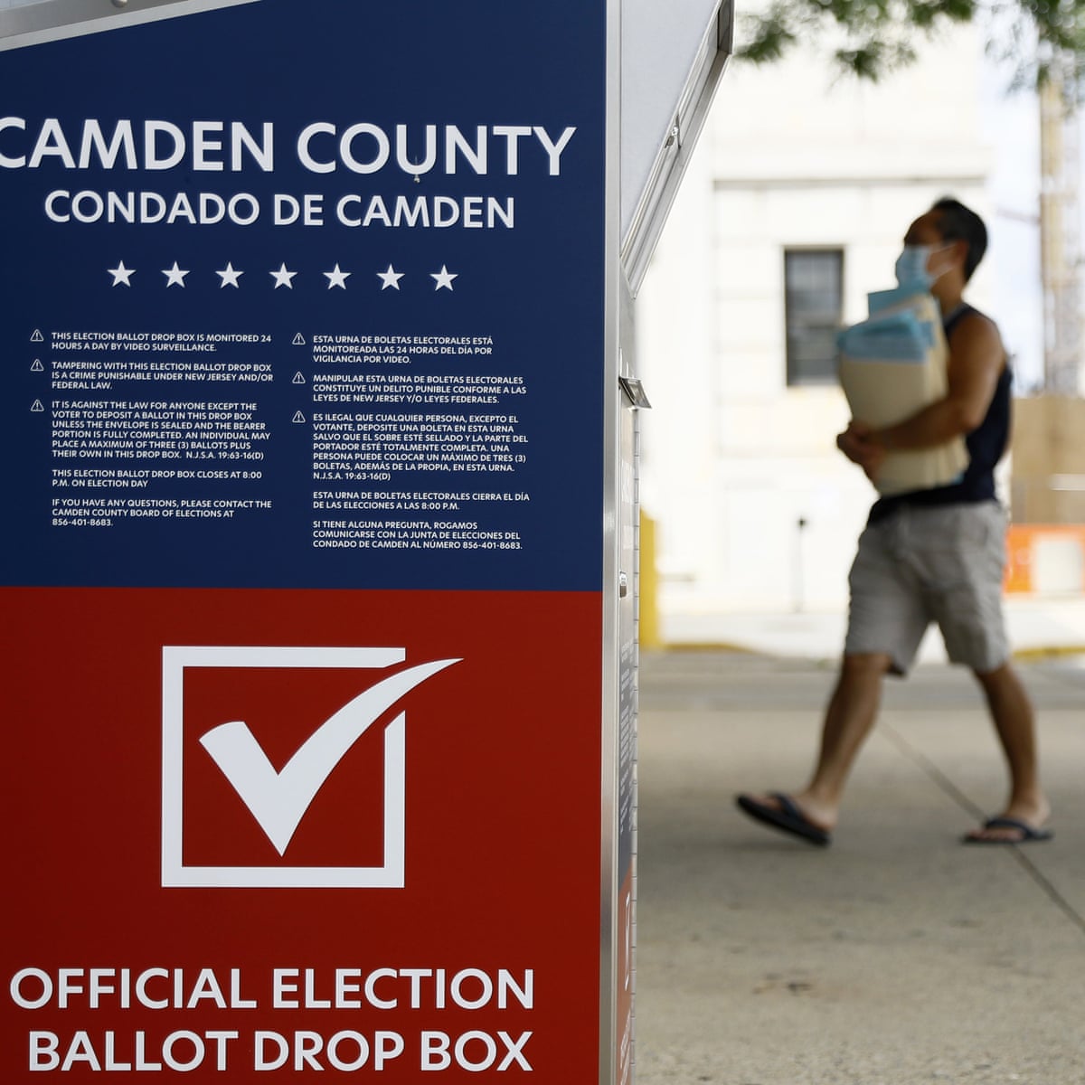 People With Convictions Cast Ballots In New Jersey Primary After Regaining Right To Vote New Jersey The Guardian