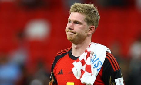 Kevin De Bruyne after Belgium’s World Cup exit.