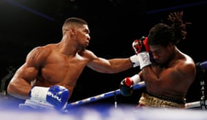 Joshua connects with left.