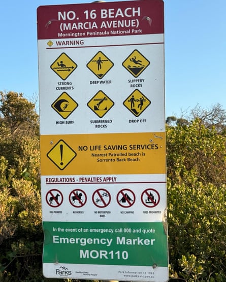 Tin Warning High Surf Street Sign Tin Warning High Surf Street Sign