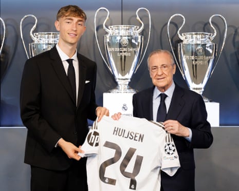 Dean Huijsen shrugs off pressure of being Real Madrid's most expensive  defender | Real Madrid | The Guardian