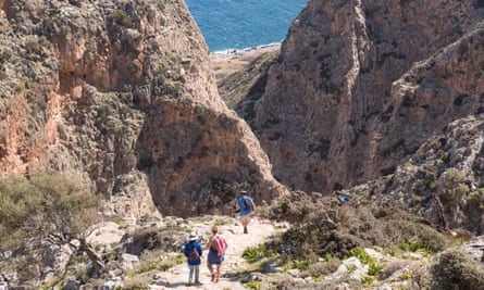 Crete stuff: one of the coastal paths around the island.