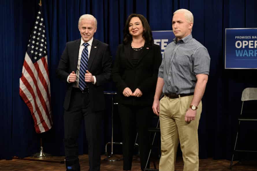 Alex Moffat played Biden on SNL on 20 December.