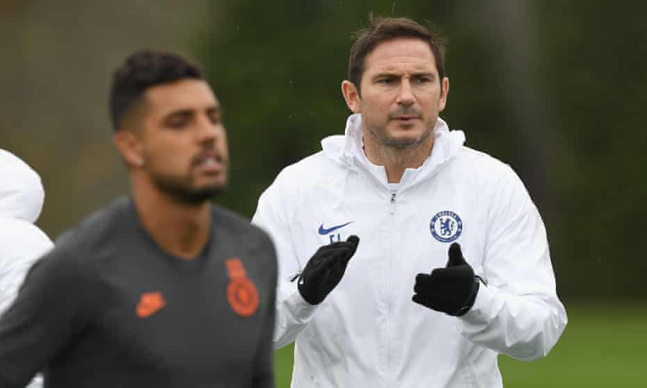 Frank Lampard is happy with his young squad’s performances but he could enter the market if the ban is lifted
