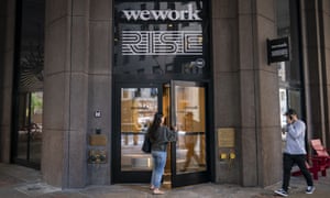 A WeWork site in New York.