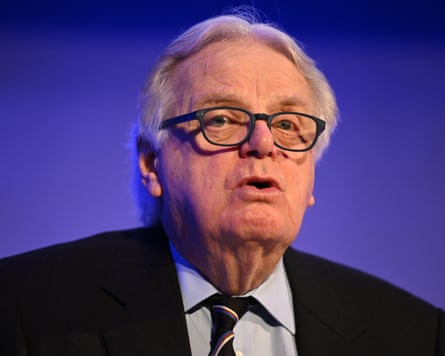 Michael Grade gives a talk