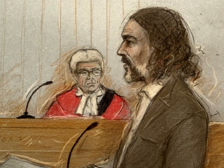 Russell Brand denies all the charges. At the start of his evidence, he repeatedly said ‘no’ when the individual claims were put to him