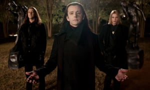 Michael Sheen as Aro, in The Twilight Saga: Breaking Dawn – Part 2.