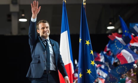 Emmanuel Macron in Marseille