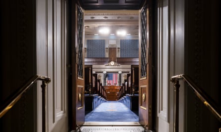 The chamber of the House of Representatives at the Capitol in Washington.
