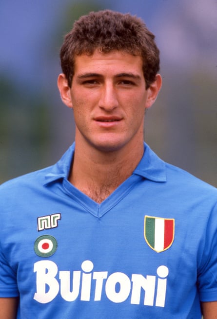 Ciro Ferrara of SSC Napoli poses for a portrait in the 1987-88 season.