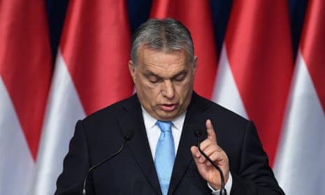 Viktor Orban delivers his state of the nation speech in Budapest on Sunday