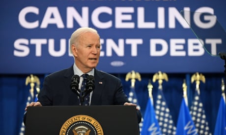 Joe Biden will cancel $7.4bn in student debt for 277,000 borrowers