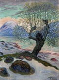 A Morning in March by Nikolai Astrup.