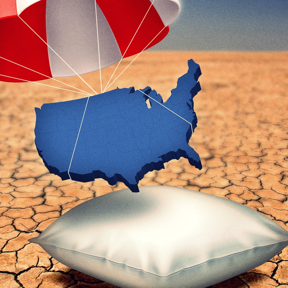 If the US is heading for a soft landing, why do people feel so hard up? | US elections 2024 | The Guardian