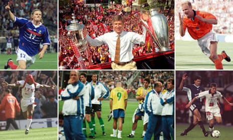 It was a big year for Emmanuel Petit, Arsène Wenger, Dennis Bergkamp, Michael Owen, Ronaldo and Ian Wright.