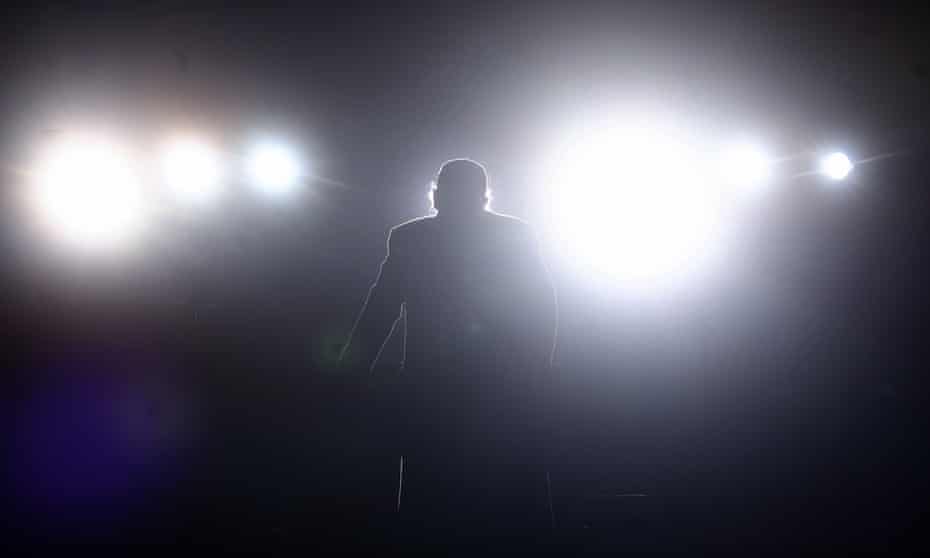Donald Trump speaks at a rally on 15 January 2022 in Florence, Arizona.