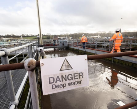 Thames Water’s Maple Lodge sewage treatment plant in Rickmansworth
