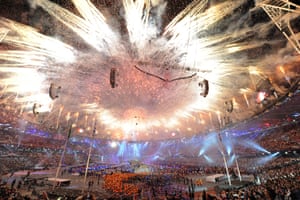 The closing ceremony of the London 2012 Games