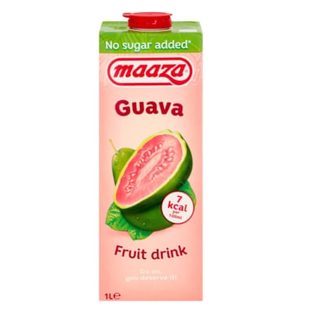 Maaza Guava No Added Sugar 1ltr