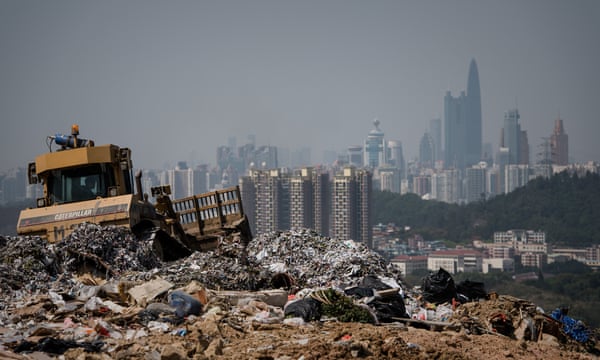 A 2013 photo of a recycling facility in Shenzen, China.