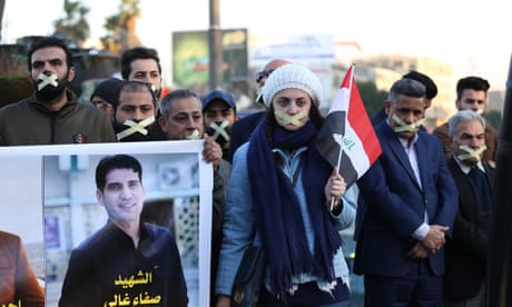 ‘My questions are turned into a weapon to kill me’: the deadly war against Iraq’s journalists