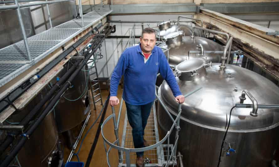 ‘We won’t brew again before Christmas’: Colin Wilde, MD of Castle Rock brewery in Nottingham.