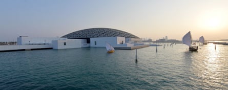 Cancellation … the Louvre Abu Dhabi, which was due to show the work.