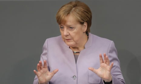 Angela Merkel outlines Germany’s position on Brexit negotiations.