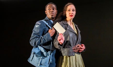 Nathaniel Christian and Rachel-Leah Hosker in The Winston Machine.