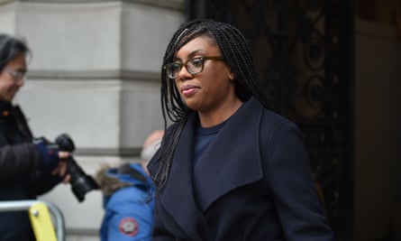 Kemi Badenoch in London in February 2024.