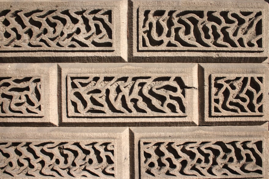 Marvel … vermiculated rustication in Manchester city centre.