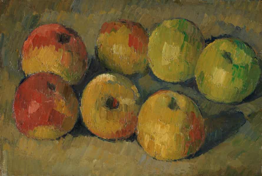 Still Life with Apples, by Cezanne