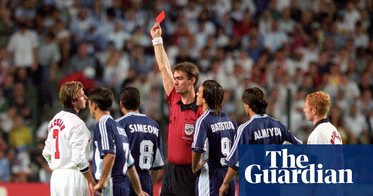 ‘Knocking you out was a huge joy’: reliving the dramas of England v Argentina in 1998 and 2002