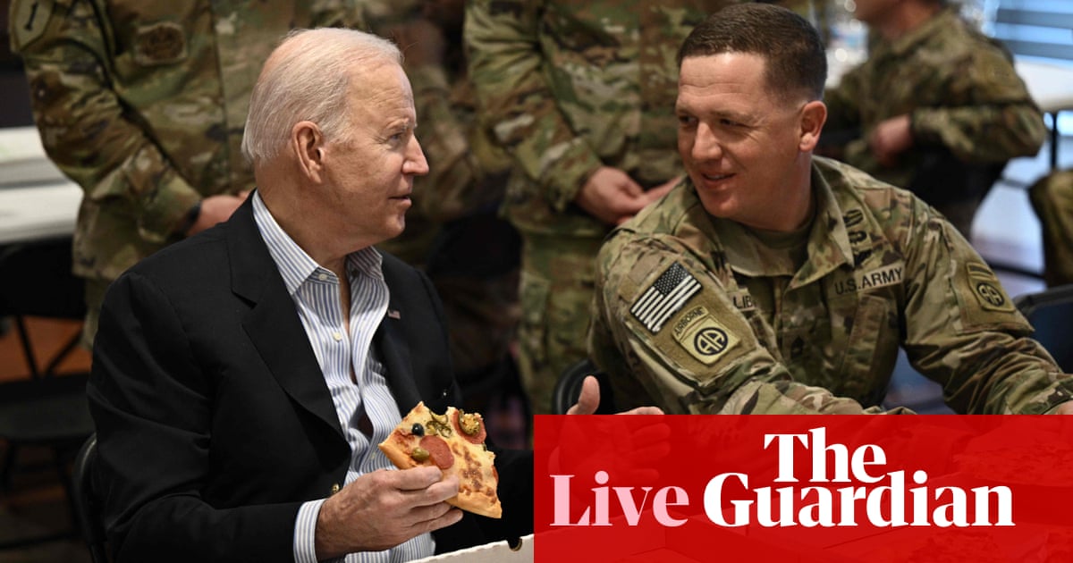 Biden in Poland for meetings on Ukraine refugee crisis – US politics as it happened – The Guardian