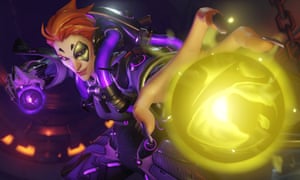 Moira, one of the characters form Jeff Kaplan’s online team game Overwatch.