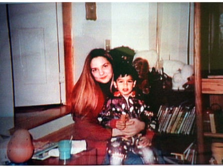 old photo of a woman and a child