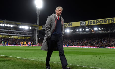 Arsène Wenger was abused by Arsenal supporters as he boarded the team bus after their 3-0 loss at Crystal Palace on Monday. The defeat leaves the club in serious danger of not qualifying for the Champions League