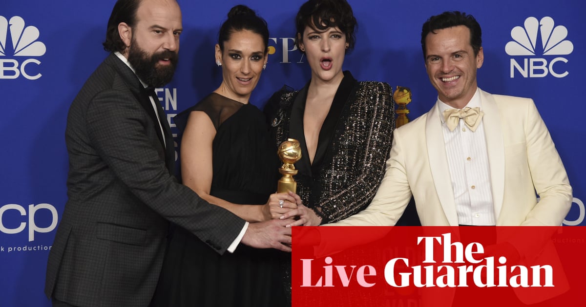 Golden Globes 2020: British winners soar as Ricky Gervais crashes – as it happened