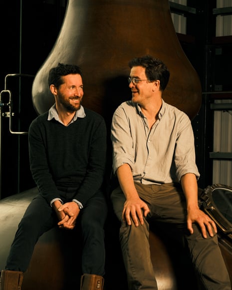 Paddy Fletcher and Ian Stirling from the The Port Of Leith Distillery