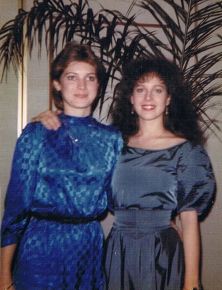 Anita Cobby, right, with her younger sister Kathryn Szyszka