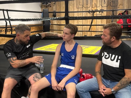 Billy Long Sr, Billy Long Jr and Nick Moorcroft at Longs ABC.