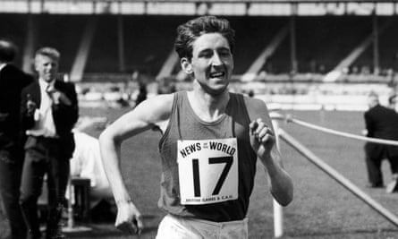 Ron Hill in 1968, soon after being selected to compete for Britain in the Mexico Olympics.