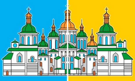 St Sophia’s Cathedral is one of Kyiv’s most famous landmarks. How many differences can you spot between the left and right halves.