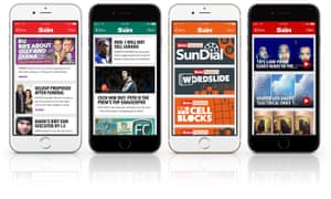 The Sun mobile app