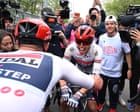 Giro d’Italia: Paul Magnier wins stage one but finish marred by mass crash
