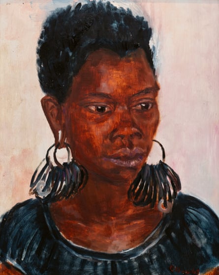 Sepik woman by Olley, 1968.