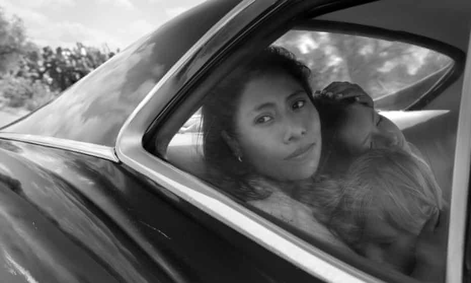 A scene from the Netflix film, Roma